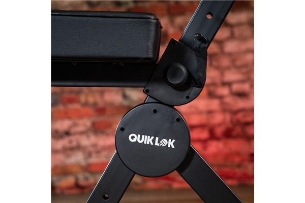 Quik Lok - DX/749 Sgabello con Schienale e Poggiapiedi