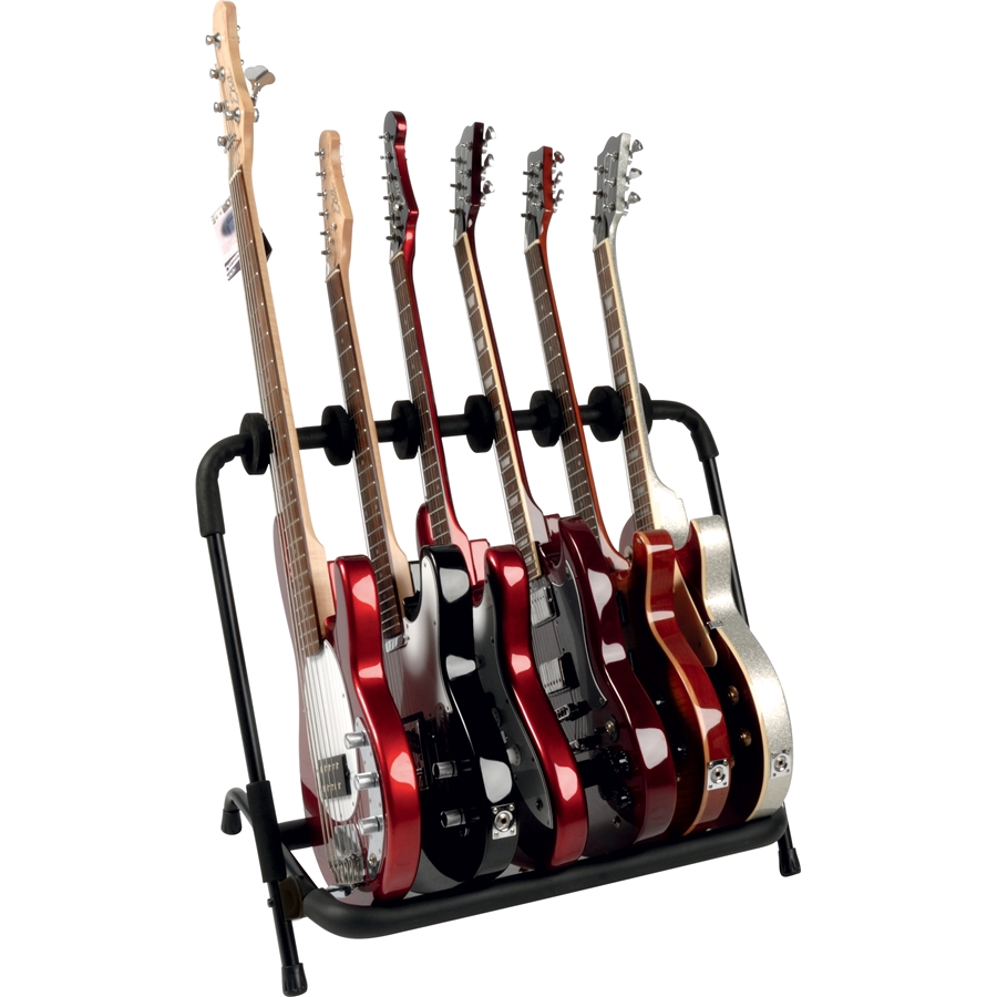 Quik Lok GS/350 è un supporto universale multiplo per chitarre