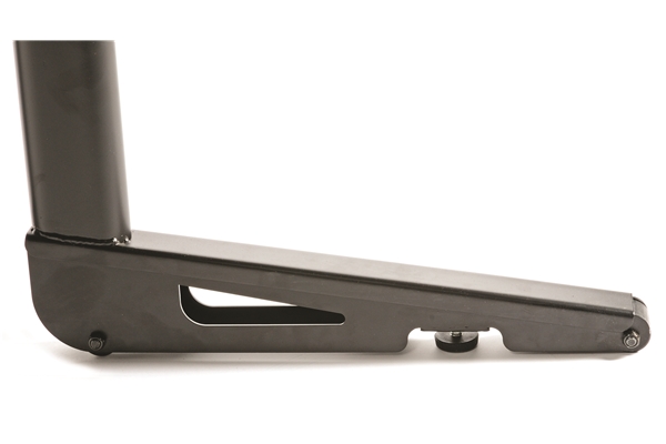 Quik Lok - Z/630 BK Workstation a 2 Ripiani Finitura Black