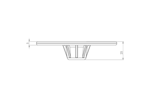 Quik Lok - SC/109 Flangia per speaker