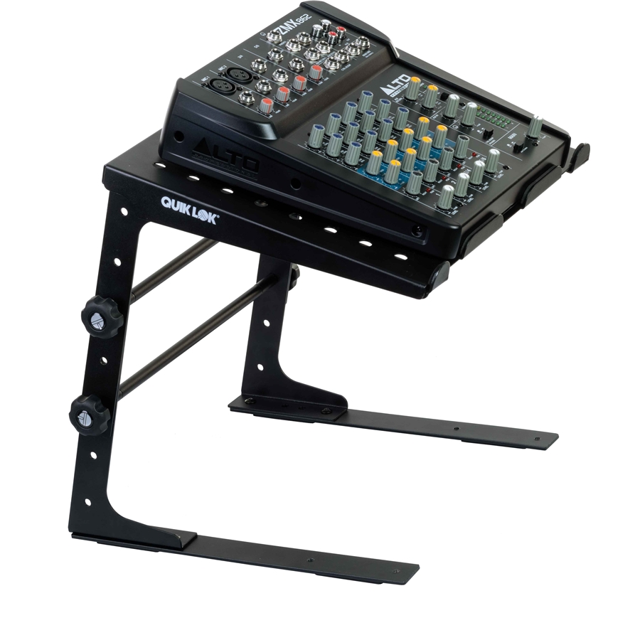 Quik Lok - LPH/009 - supporto regolabile per laptop, mixer, controller midi  e casse