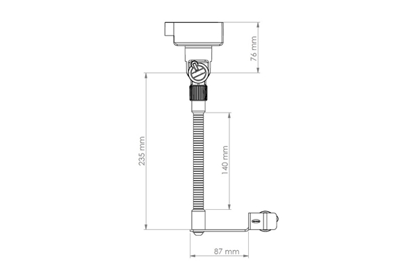 Quik Lok - SMS/001 Supporto per Smartphone