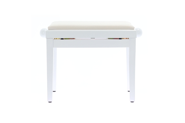 Quik Lok - PB/010 WH L Panca Bianco Lucido per Pianoforte