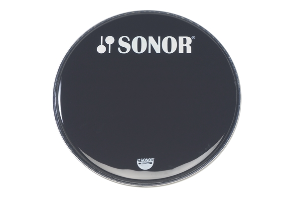 Sonor - Pelle Grancassa 20” Nera/SONOR bianco