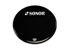 Sonor - Pelle Grancassa 22” Nera/SONOR bianco Sonor - Pelle Grancassa 22” Nera/SONOR bianco