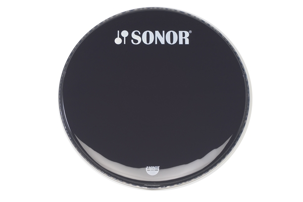 Sonor - Pelle Grancassa 24” Nera/SONOR bianco