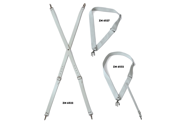 Sonor - Tracolla in tessuto per rullante ZM 6527 – Bianca