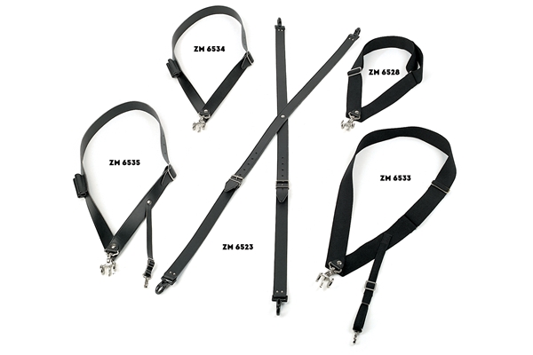 Sonor - Tracolla in pelle per rullante ZM 6523 – Nera