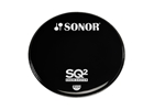 Sonor - Pelle Grancassa 18” Nera/SONOR & SQ2 bianco Sonor - Pelle Grancassa 18” Nera/SONOR & SQ2 bianco