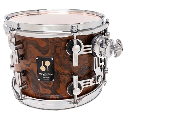 Sonor - Momentum Tom 10x7.75 in Acero - California Burl