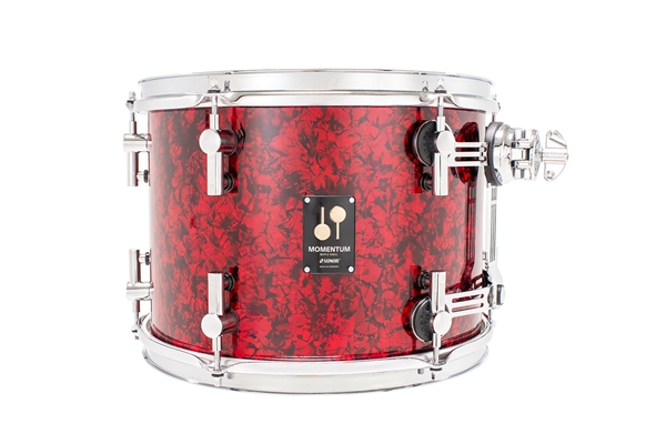 Sonor - Momentum Tom 13x9.25 in Acero - Red Pearl