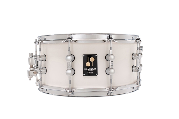 Sonor Momentum Rullante 14x6.5 in Betulla - Satin Pure White