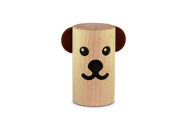 Sonor - Shaker in legno per Bambini con faccia d'Orso