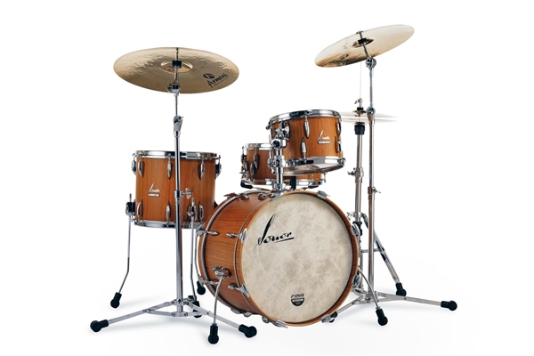 Sonor SONOR VINTAGE 320 Shell Drumset WithMount Teak Semi-Glos