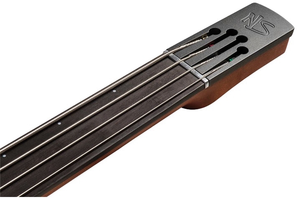 NS Design CR4 Radius Bass 4 Fretless Amber Satin