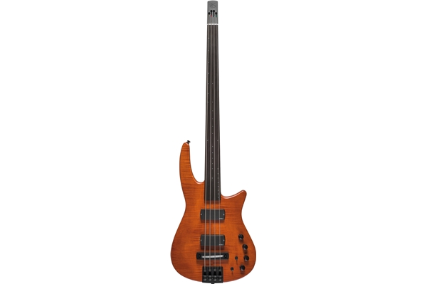 NS Design - CR4 Radius Bass 4 Fretless Amber Satin