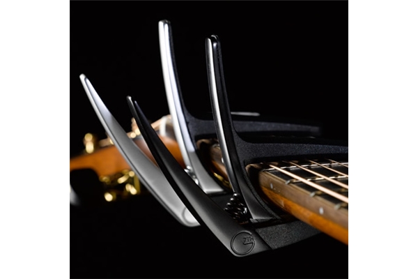 G7TH - Nashville 6 String Black Capo