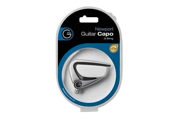 G7TH - Newport 12 String Silver Capo
