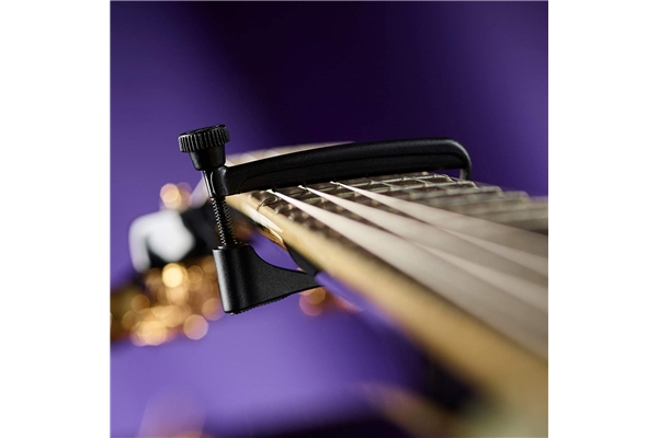 G7TH - UltraLight 6 String Black Capo