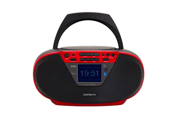 Radio CD Cassette USB MP3 BT BBTC-550BK Aiwa