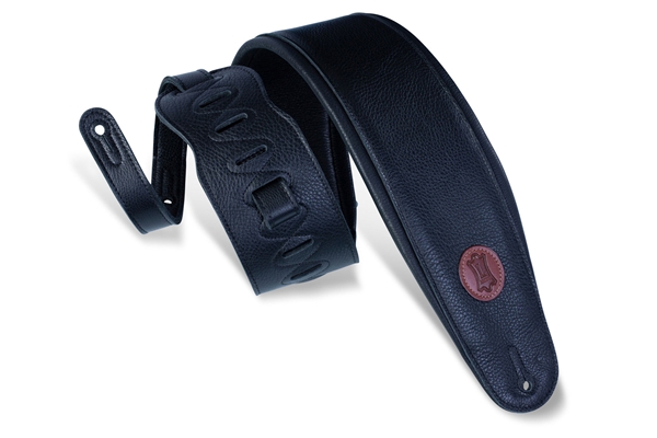 Levy's - MSS2-4-XL-BLK Tracolla per basso XL in pelle Signature Black 4 1/2