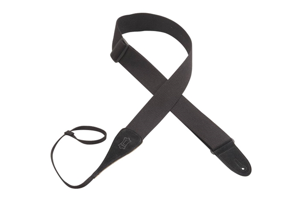 Levy's - MC8A-BLK Tracolla in cotone con laccio Black 2