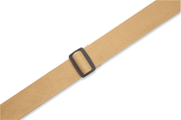 Levy's - MC8C-TAN Tracolla in cotone Tan con intarsio Cross 2