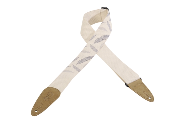 Levy's - MC8U-007 Tracolla in cotone decorata Feather 2