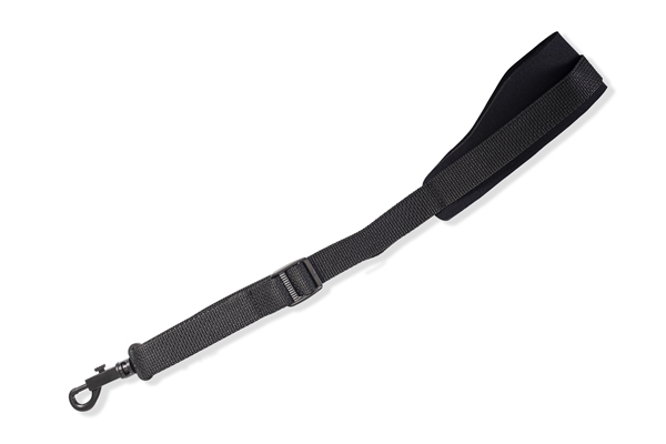 Levy's - MP27-BLK Tracolla per sax in poliestere con pad in neoprene Black 2 3/8