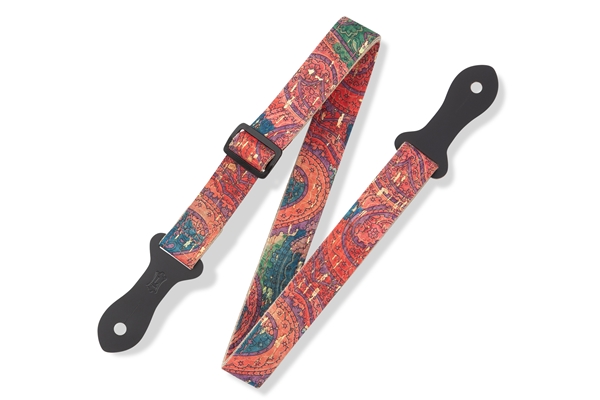 Levy's - MX23ALL-004 Tracolla per ukulele in sughero Paisley 1