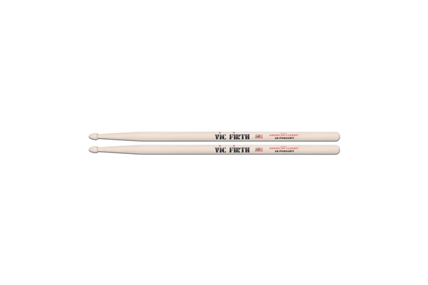 Vic Firth 5BPG - Bacchette American Classic con punta in legno PureGrit