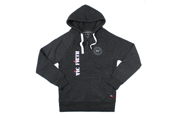 Vic Firth - PHOODIE20LOGOL - Zip Logo Hoodie - L