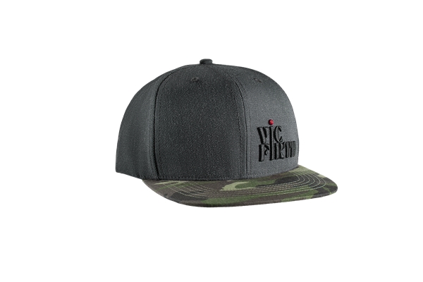 Vic Firth - VAHC0022 - Gray Camo 6 P Snapback Hat