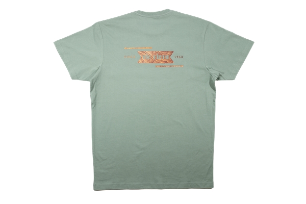 Vic Firth - VATS0041-LE Sage Woodgrain T-shirt Small