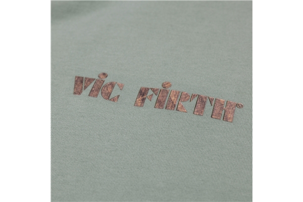Vic Firth - VATS0045-LE Sage Woodgrain T-shirt XXL