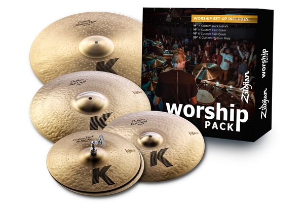 Zildjian - KC0801W-K Custom Worship Cymbal Pack