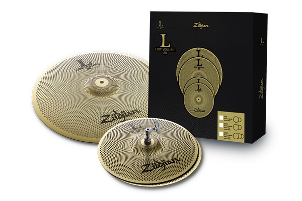 Zildjian - LV38-Low Volume L80 Cymbal Pack - 13, 18