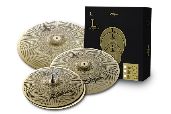 Zildjian - LV468-Low Volume L80 Cymbal Pack-14,16,18