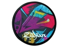 Zildjian - ZXPPGRA12 - Grafitti Practice Pad 12 Zildjian - ZXPPGRA12 - Grafitti Practice Pad 12