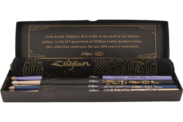 Zildjian - Limited Edition 400th Anniversary Drumstick Bundle