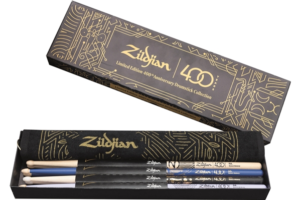 Zildjian - Limited Edition 400th Anniversary Drumstick Bundle