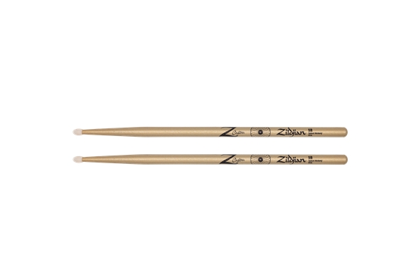 Zildjian Z Custom LE Drumstick Collection 5B Gold Chroma, Nylon Tip