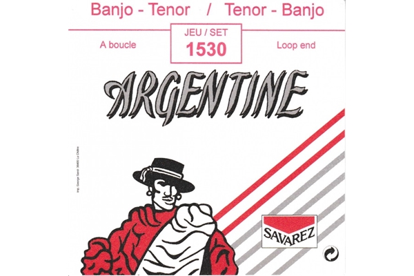 Argentine - 1530 Set 4 Corde Loop End Banjo Tenore