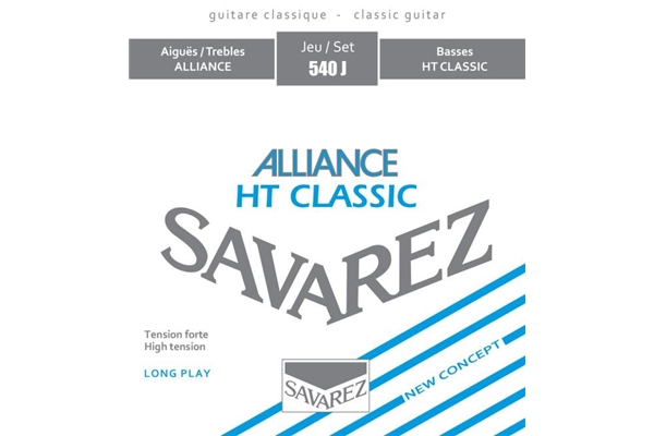 Savarez - 540J Set Tensione Forte Chitarra Classica