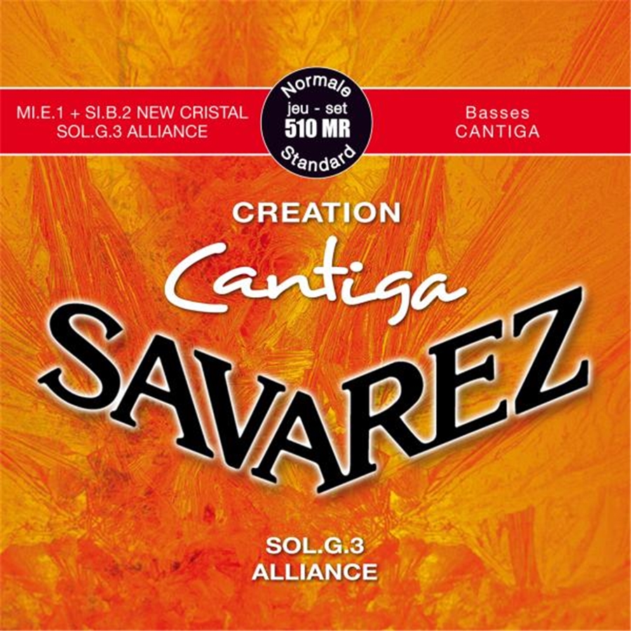 Savarez Creation Cantiga 510MR Set Tensione normale Chitarra Classica