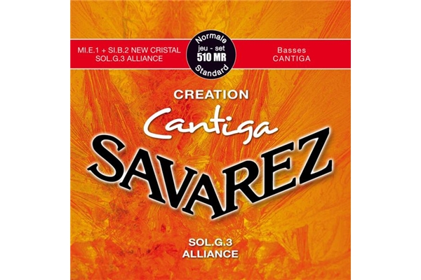 Savarez - Creation Cantiga 510MR Set Tensione normale Chitarra Classica