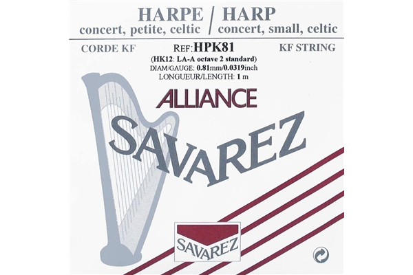 Savarez - HPK81 Ottava 2, Nota LA (0.81 mm)