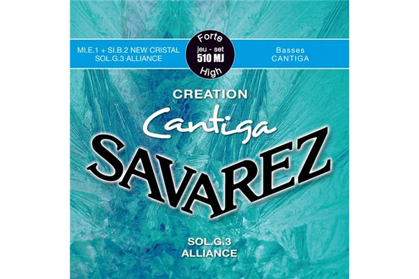 Savarez - 510MRJ Creation CantigaTensione mista Set Chitarra Classica