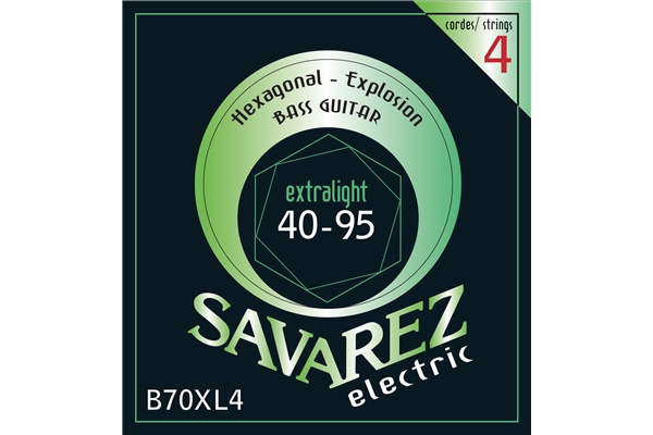 Savarez - B70XL4 Extra Light Set 040/095