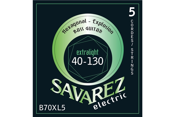 Savarez - B70XL5 Extra Light Set 040/130